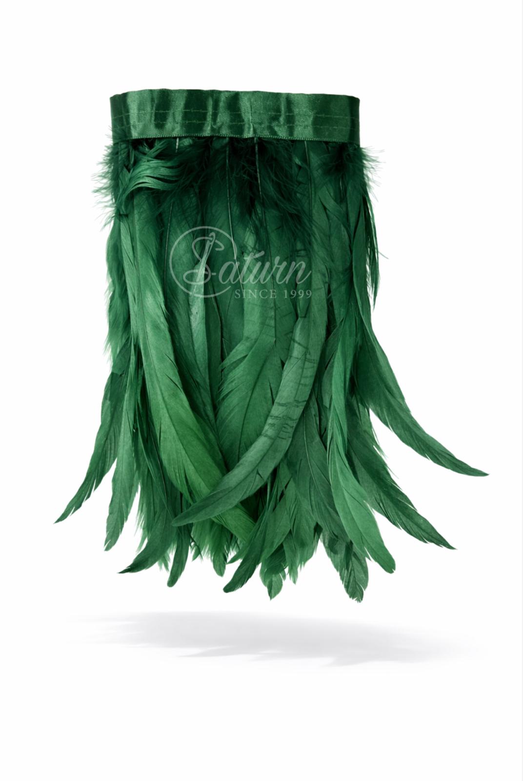 Pene Decorative de Cocos – 2 Metri/Pachet, Lungime 30 cm, Culori Variate