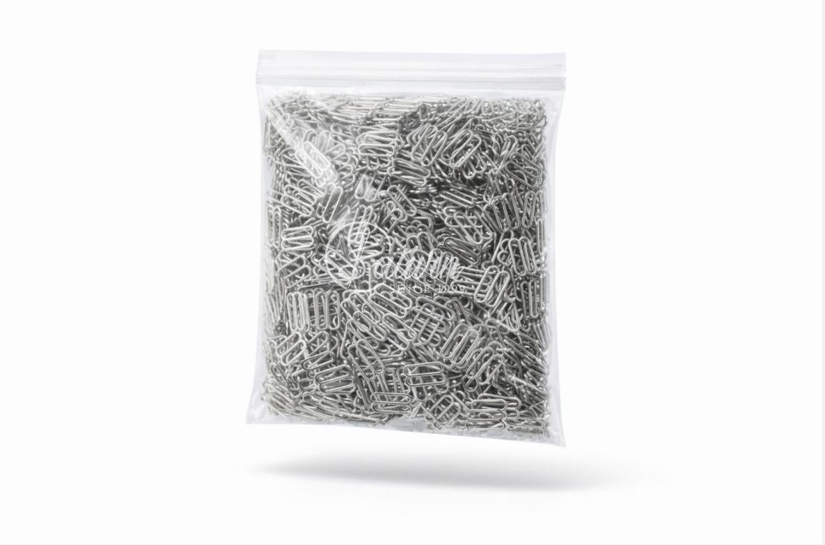 Inchizatori Papion Metalice 13 mm – Accesorii Reglare Bretele, Sutiene, Costume – Set 100 Perechi/nu ruginesc