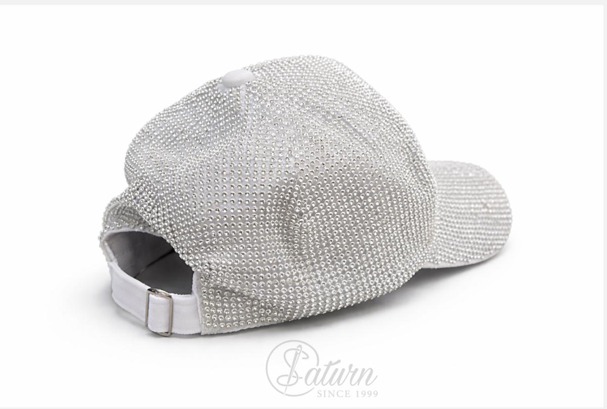 Sapca Eleganta Dama cu Strasuri Argintii – Captușita cu Bumbac