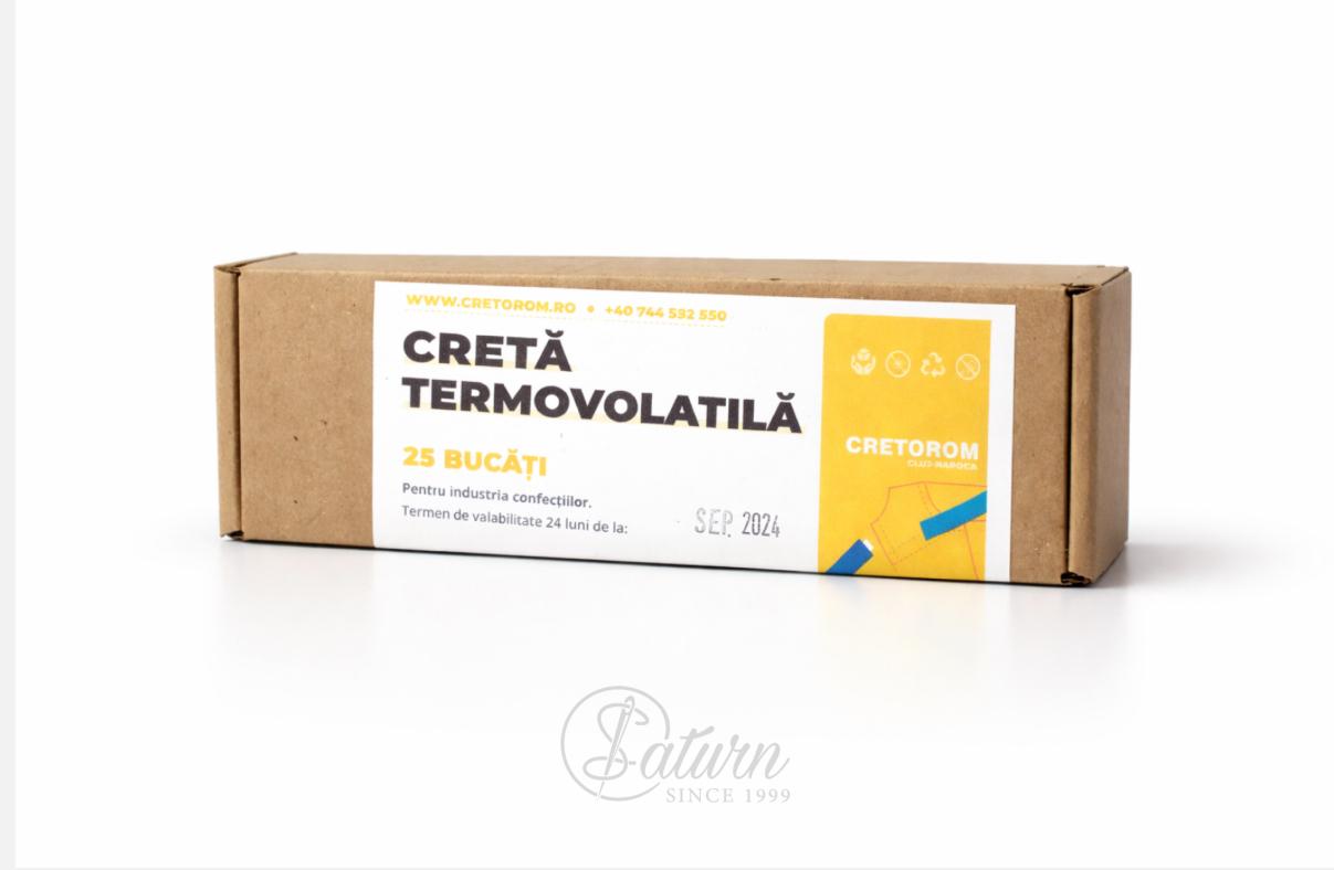 Creta Termovolatila (25buc/cutie)dispare la caldura/fier de calcat