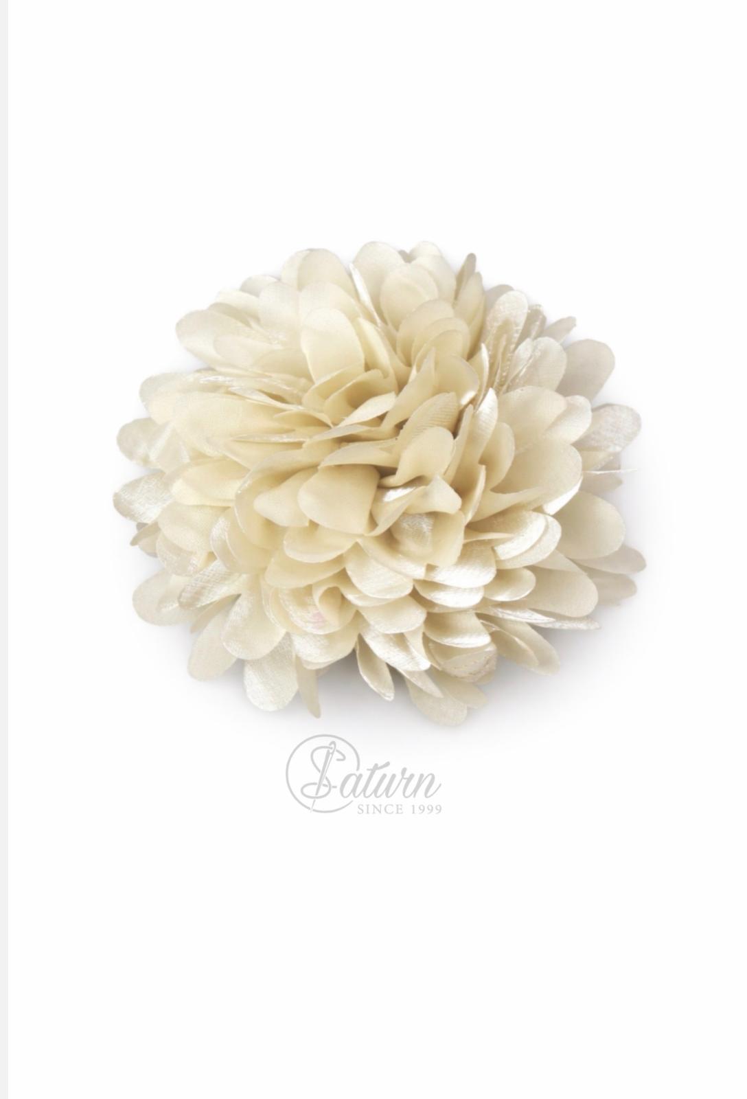 Floare Bujori Din Satin 3D