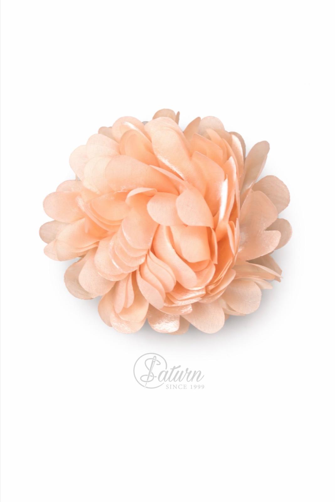 Floare Bujori Din Satin 3D
