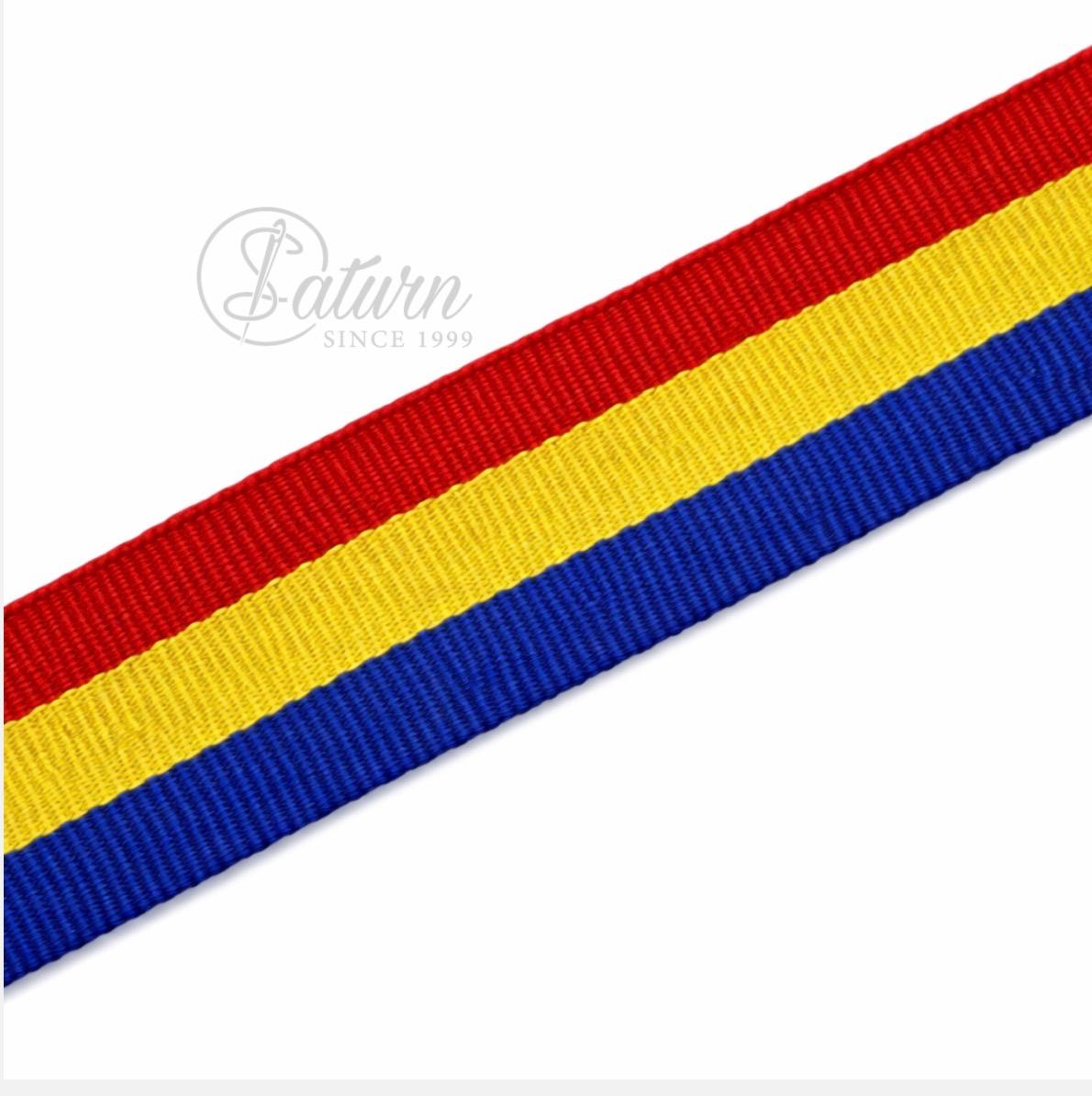 Panglica Tricolor Romania Decorativa – Diverse Latimi – Vanduta la Rola