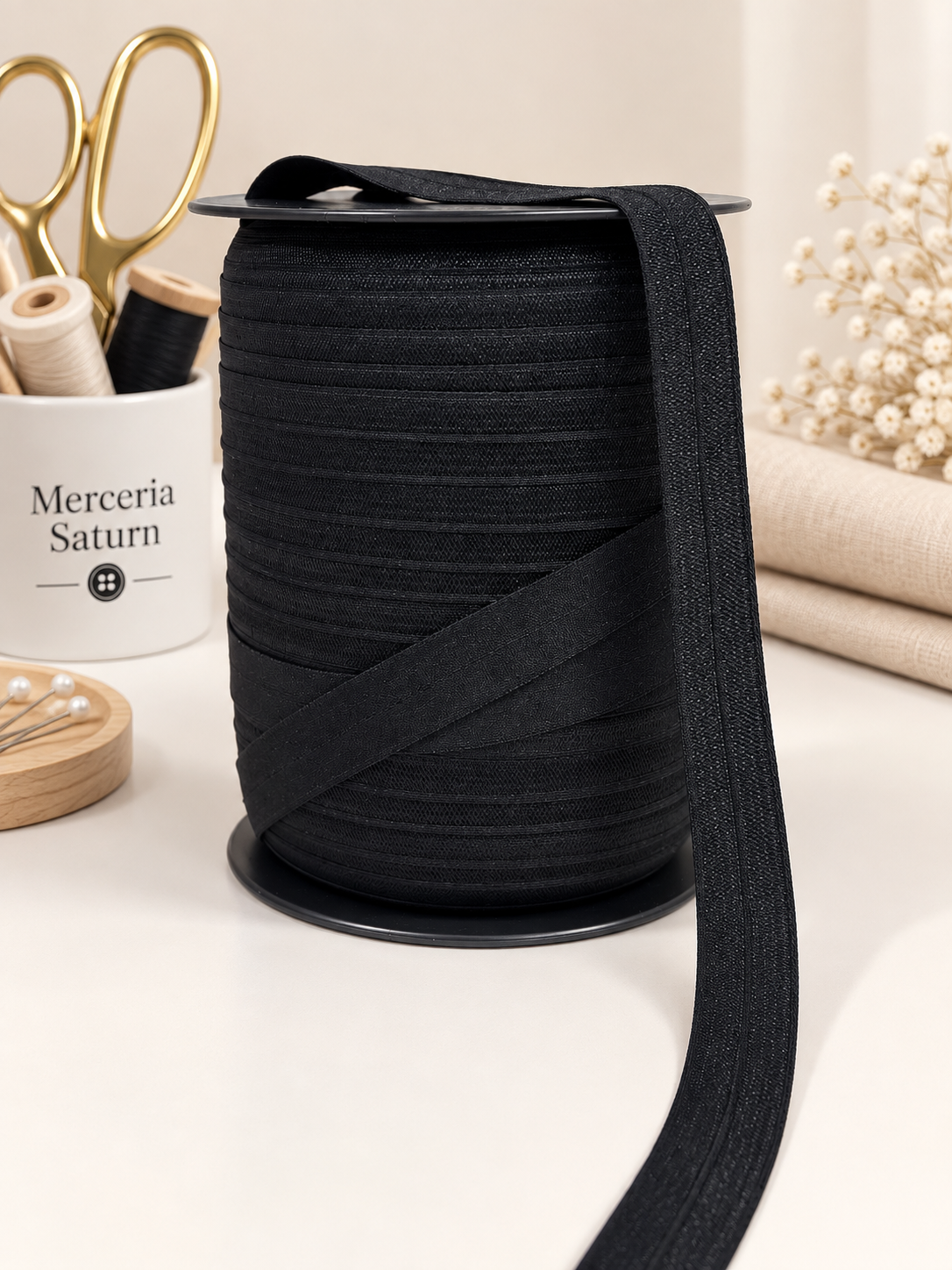 Banda Bias Elastica 15mm 25 Yards (22.8 Metri)