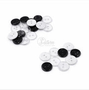 Nasturi clasici pentru camasa barbati, plastic cu 2 gauri