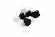 Nasturi pentru imbracaminte bucatar, plastic – 18 mm/ 200 buc/punga