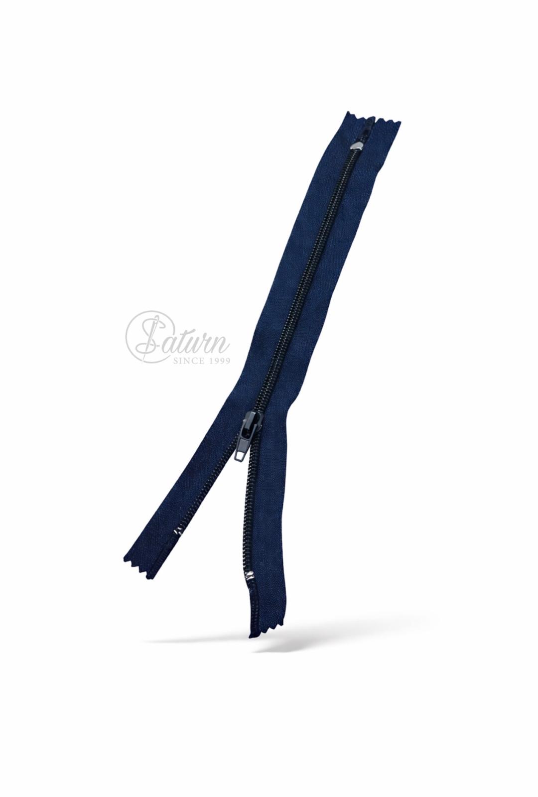 Fermoar De Plastic 20 Cm Fix TIP 4 Negru / Bleumarin (100 Bucati/Pachet)