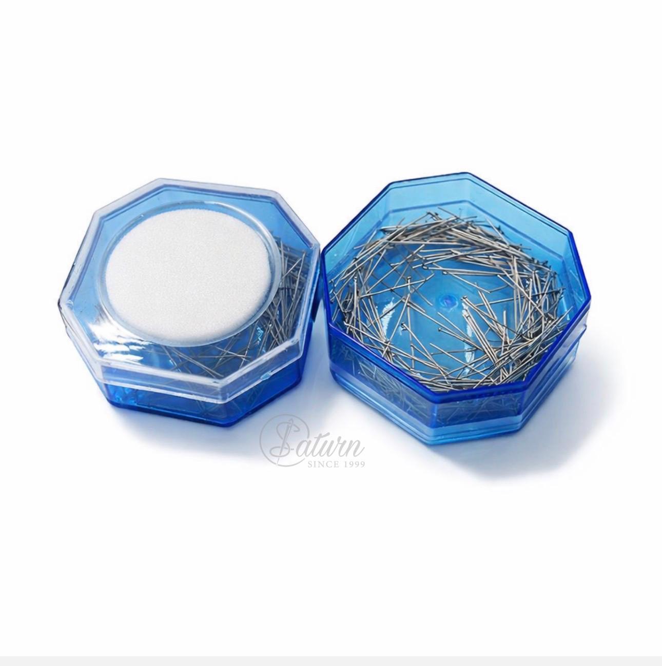 Bolduri cu Burete 27 mm – Cutie 25 g, Ace pentru Fixare Textile