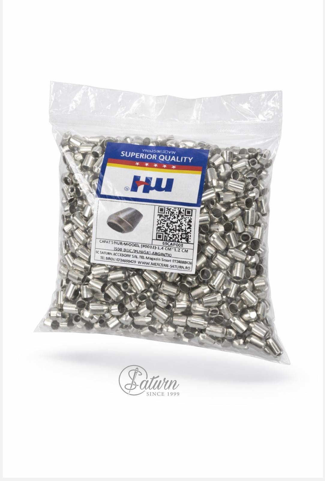 Capat snur plastic 1.3 cm pentru snururi – 100 buc/pachet