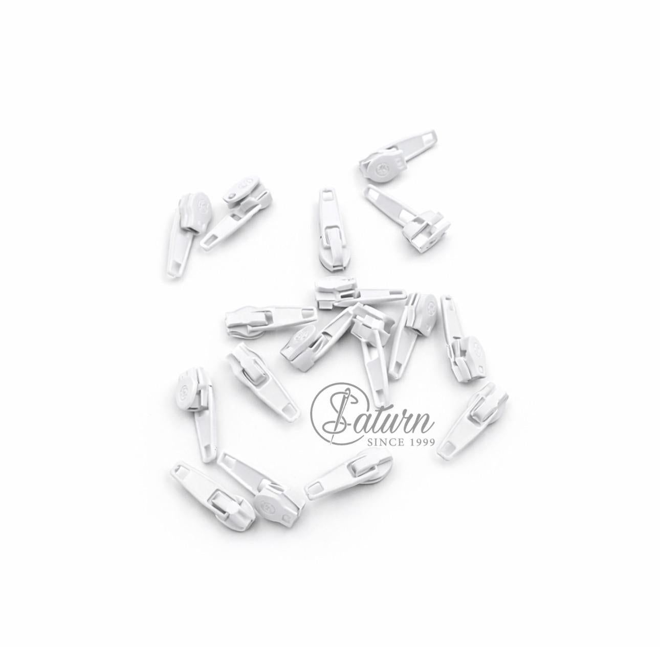 Cursori/Cheite  fermoar/spira  metalici tip 3 autoblocanti – 100 buc/pachet