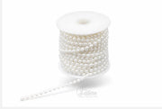 Jumatati de perle pe sirag 6mm(25 yards / 22.8 metri rola)
