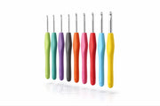 Set Crosete din Silicon 9 Bucati 2.5–5 mm – Manere Colorate pentru Tricotat