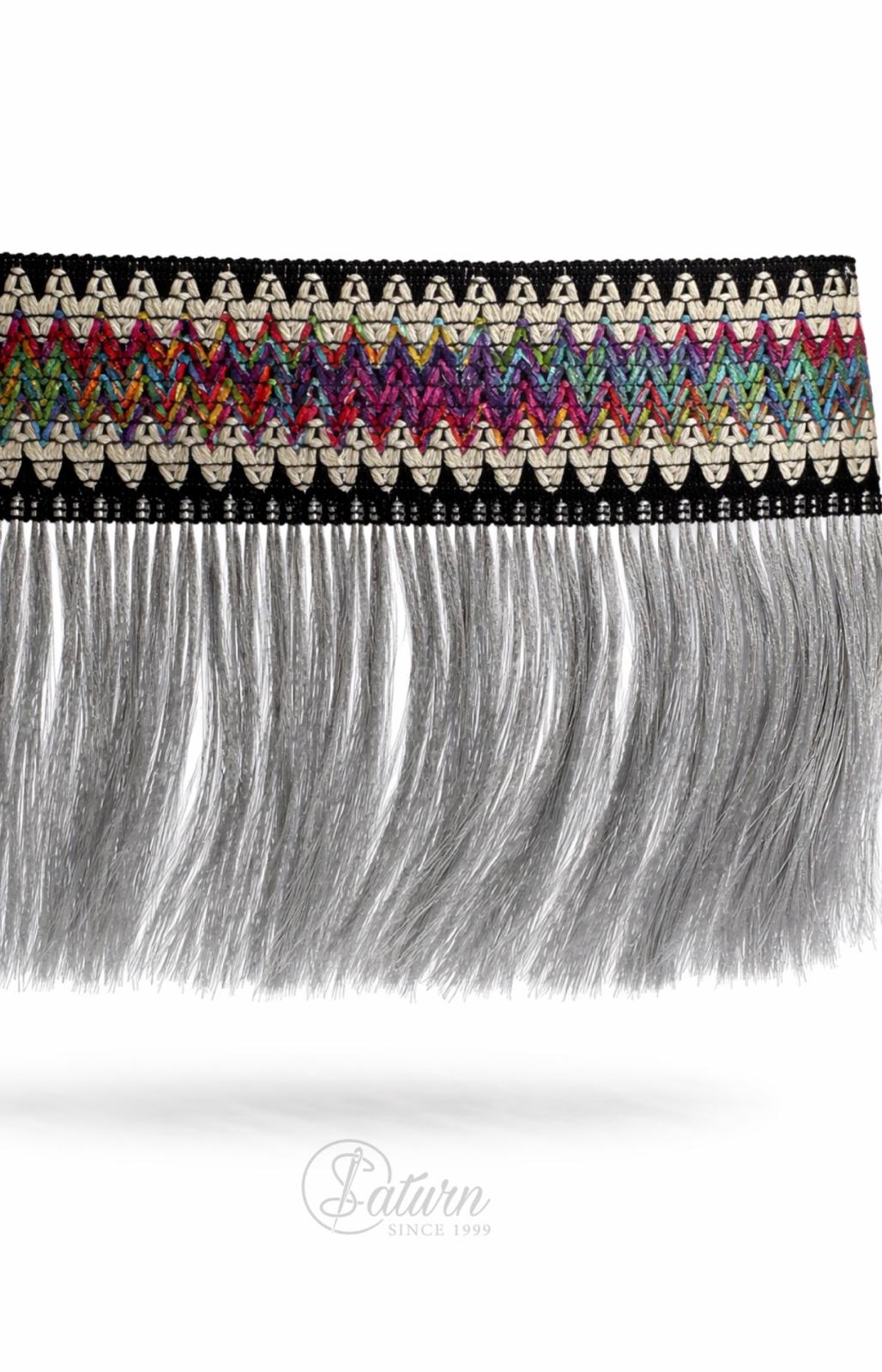 Banda Decorativa cu Franjuri 15 cm –  Culori Diverse