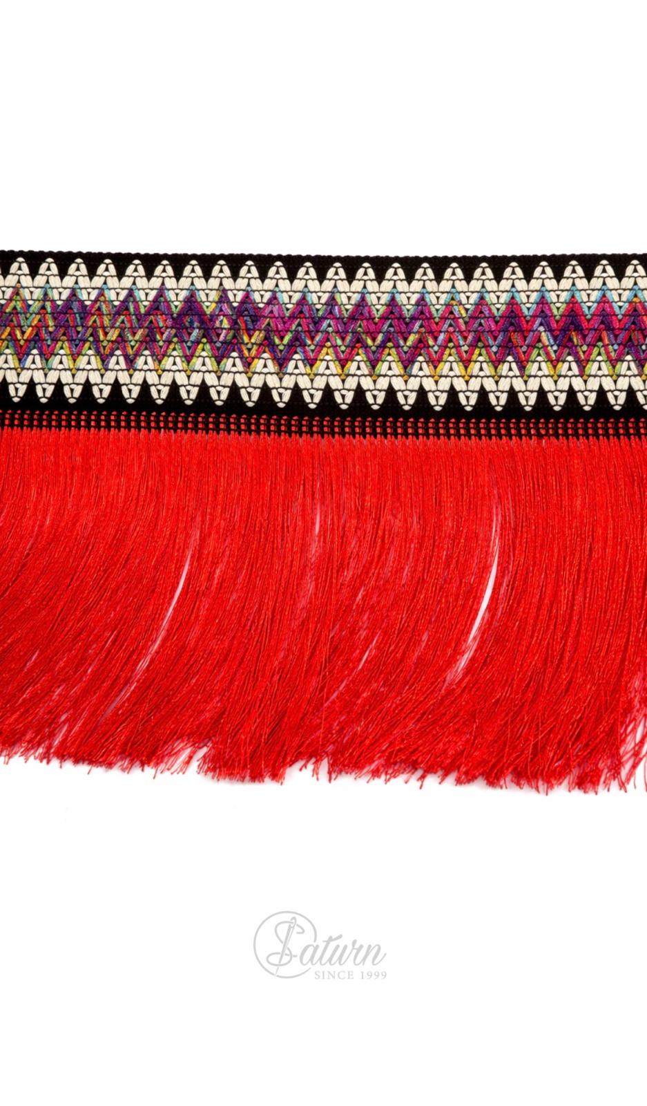 Banda Decorativa cu Franjuri 15 cm –  Culori Diverse
