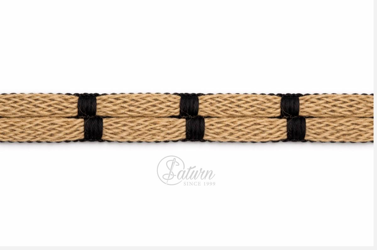 Banda Decorativa 2 cm Tip Iuta Impletita – Galon Rustic