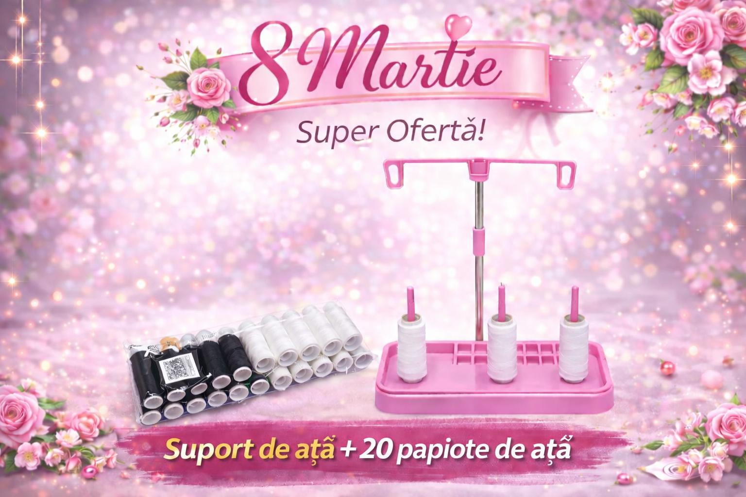 Suport ata cu 20 papiote – Oferta speciala 8 Martie