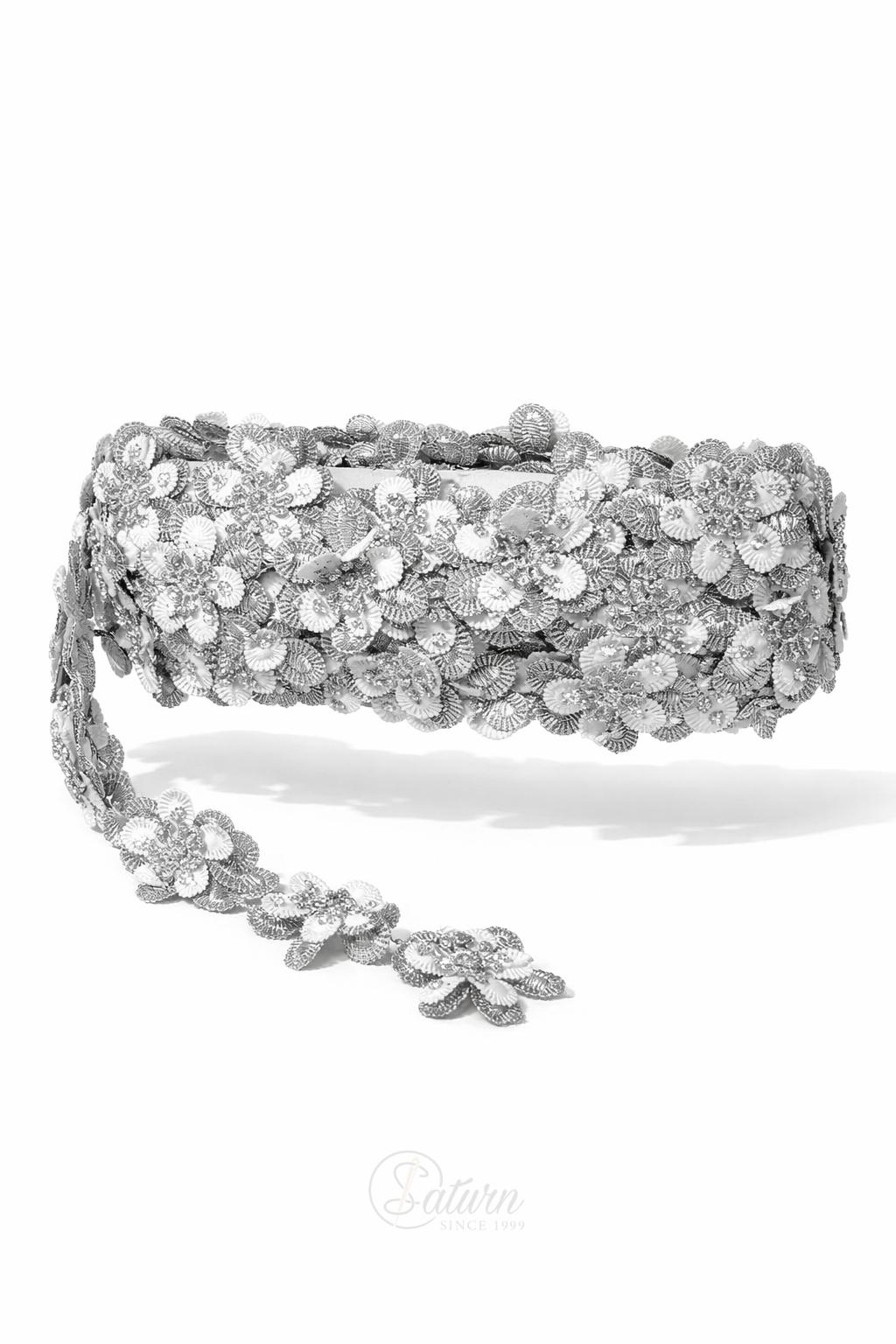 Banda decorativa cu strasuri la metru/5 cm – banda eleganta pentru rochii si decoratiuni