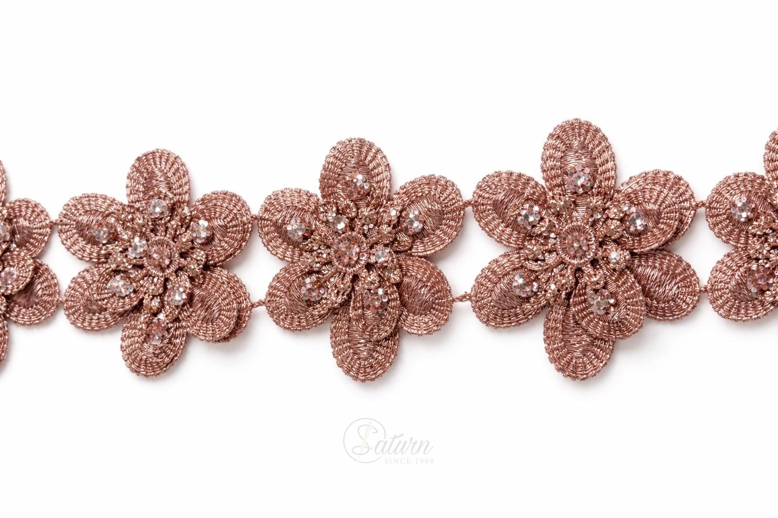 Banda decorativa cu strasuri la metru/5 cm – banda eleganta pentru rochii si decoratiuni