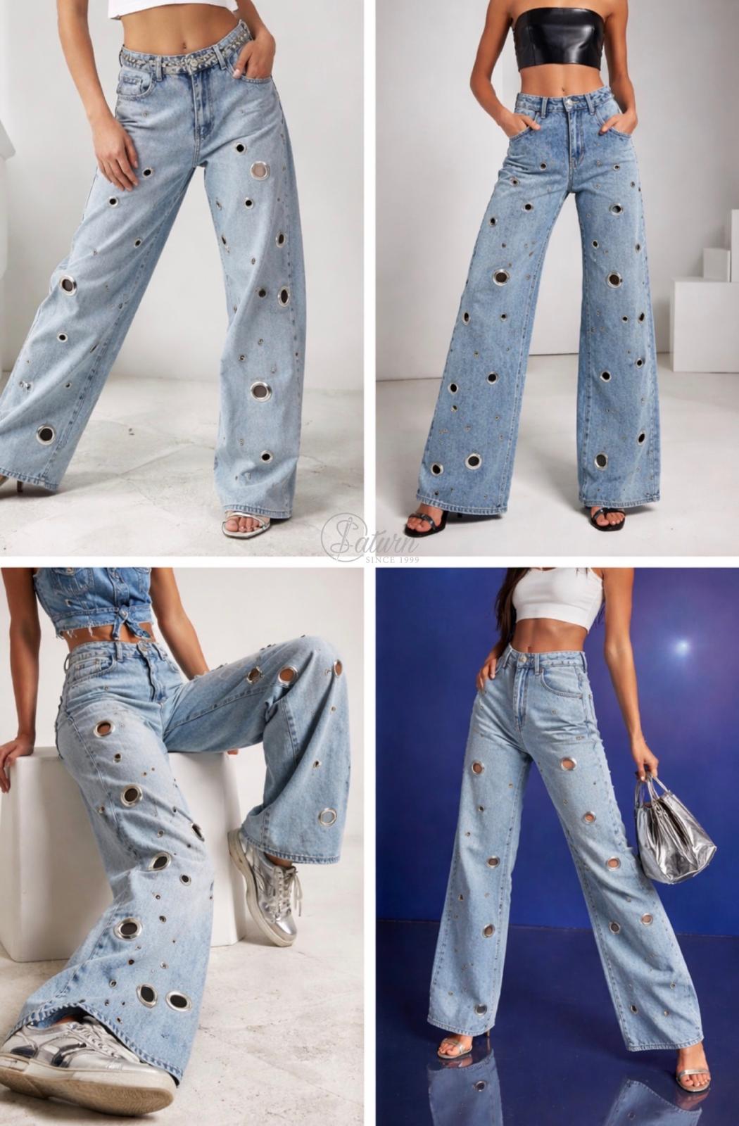 Capse/Ocheti metalici argintii si aurii de 4cm(100Buc)  pentru textile pentru blugi, geci, incaltaminte si proiecte DIY