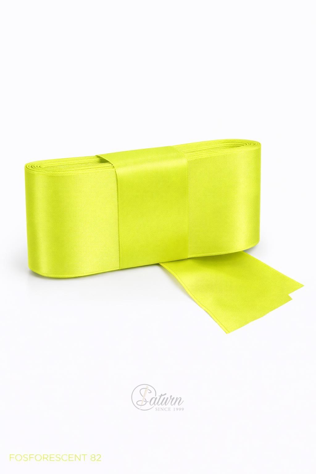 Banda dublu satin 6 cm – panglica satin decorativa, rola 10 metri