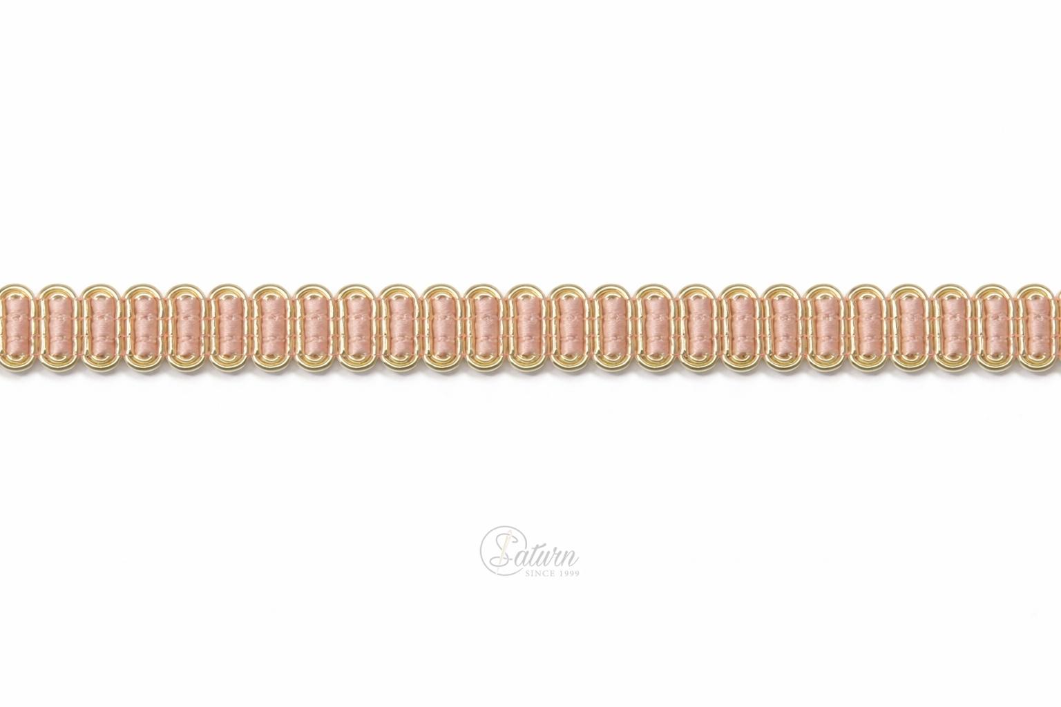 Banda decorativa lezarda Pamaterie 1,5 cm – banda textila la metru pentru haine si accesorii
