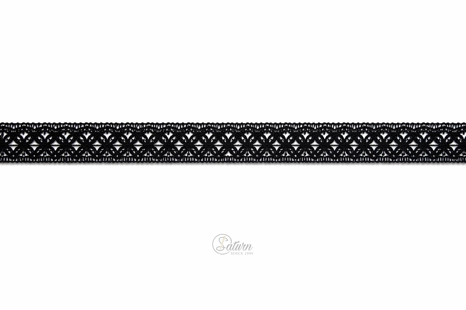 Banda decorativa dantela 2,3 cm – bordura eleganta la metru, diverse culori pentru haine si accesorii