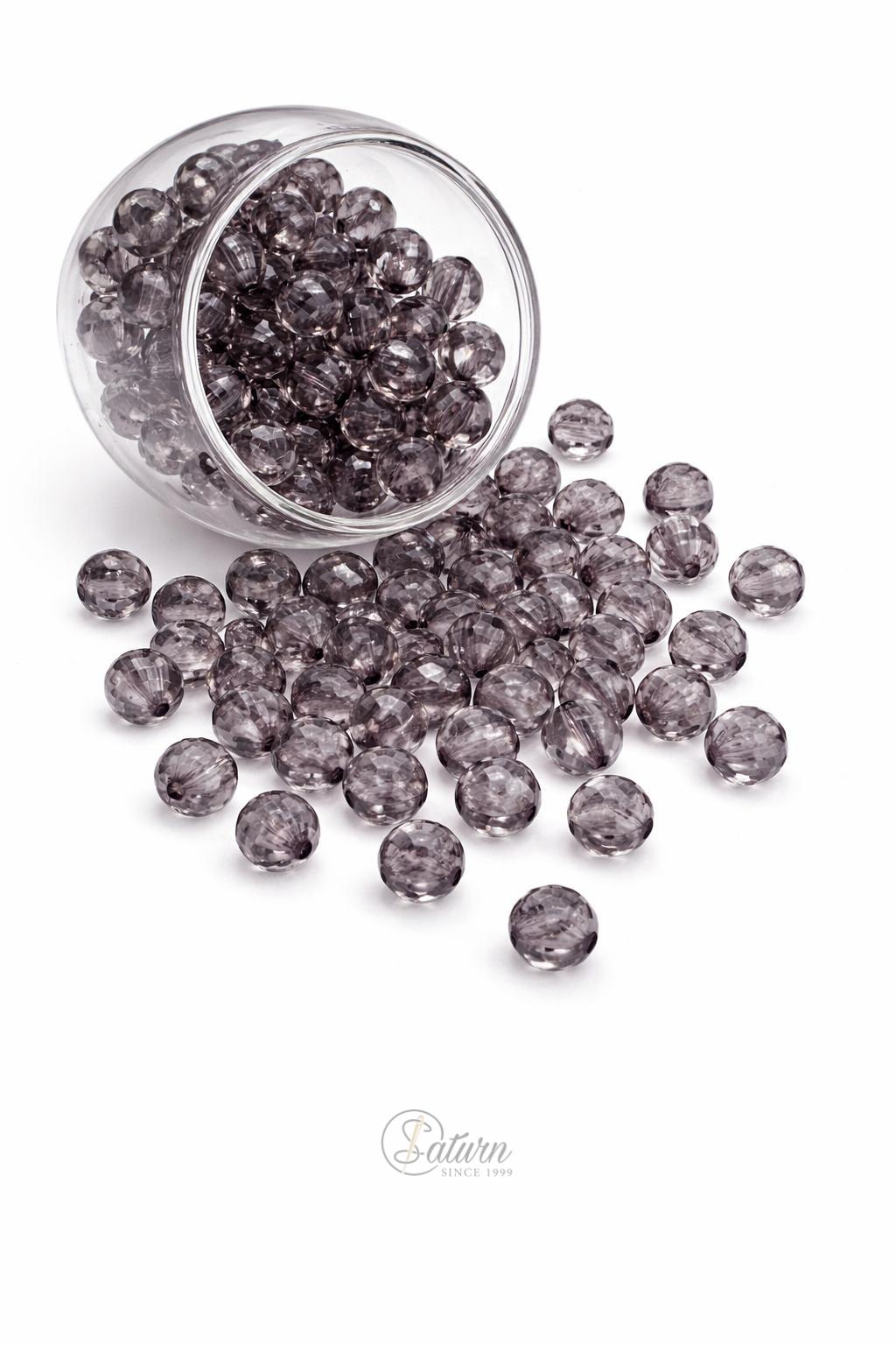 Perle de cusut 10 mm rotunde – margele decorative, 500 g/punga, diverse culori