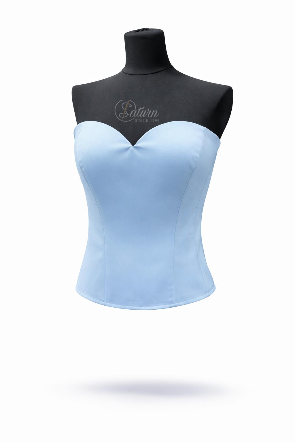 Corset din tafta fara bretele – corset modelator elegant dama pentru rochii si tinute de ocazie M28