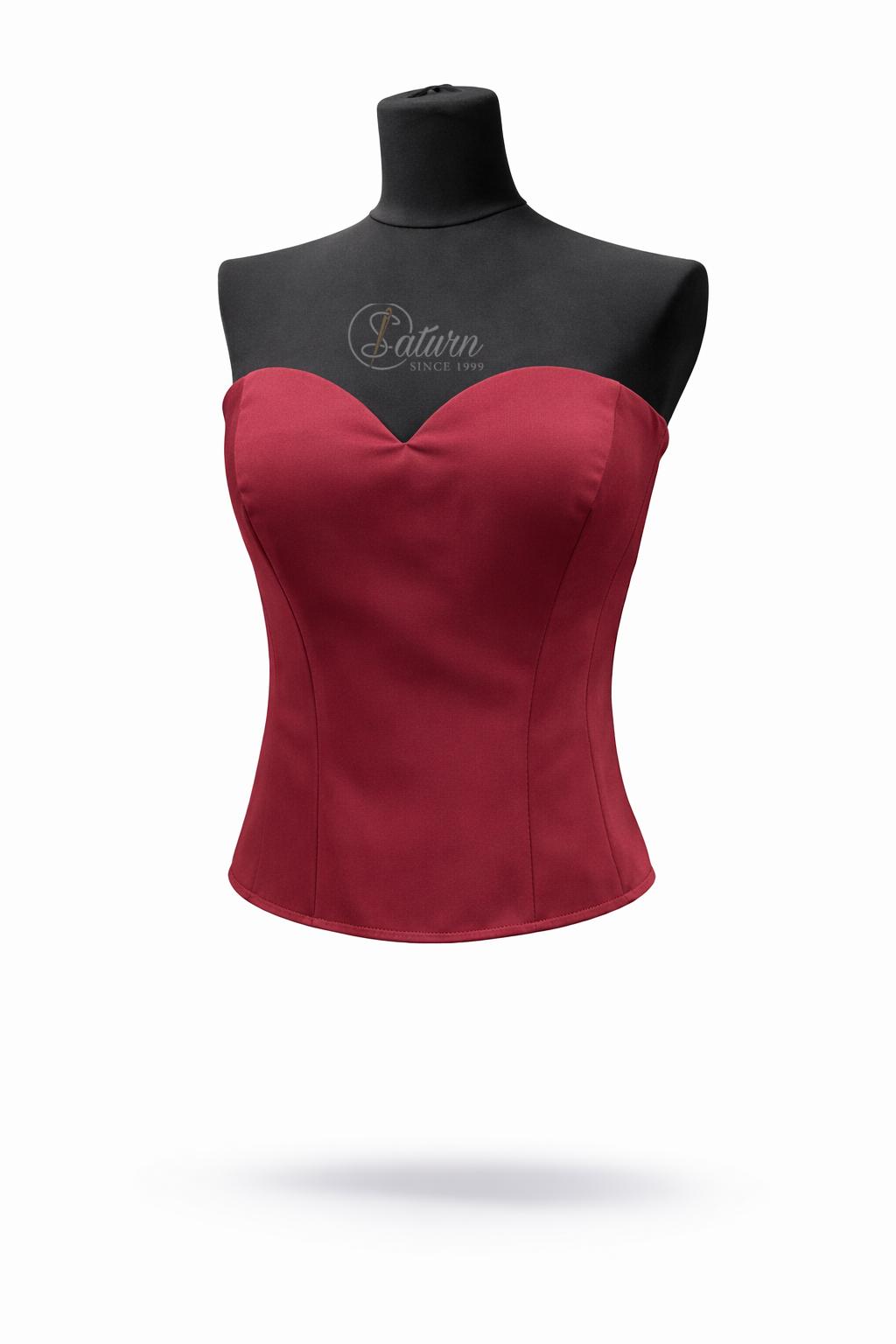 Corset din tafta fara bretele – corset modelator elegant dama pentru rochii si tinute de ocazie M28