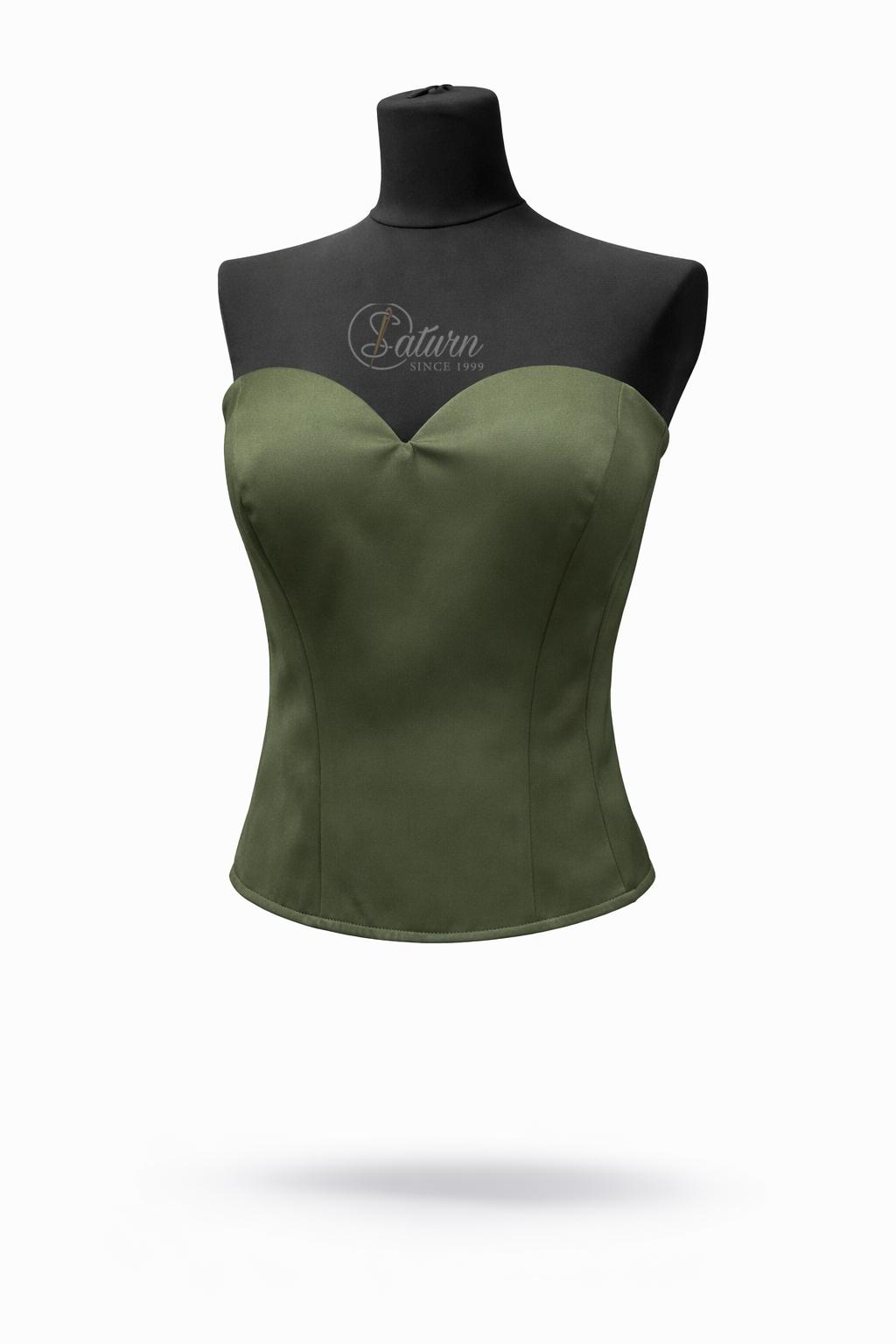 Corset din tafta fara bretele – corset modelator elegant dama pentru rochii si tinute de ocazie M28