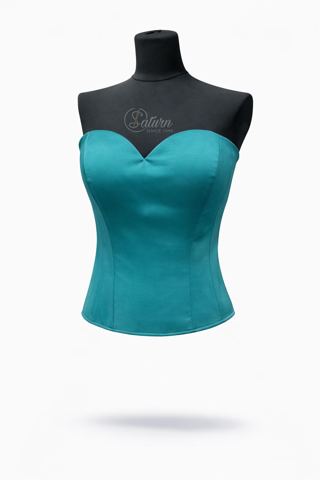 Corset din tafta fara bretele – corset modelator elegant dama pentru rochii si tinute de ocazie M28