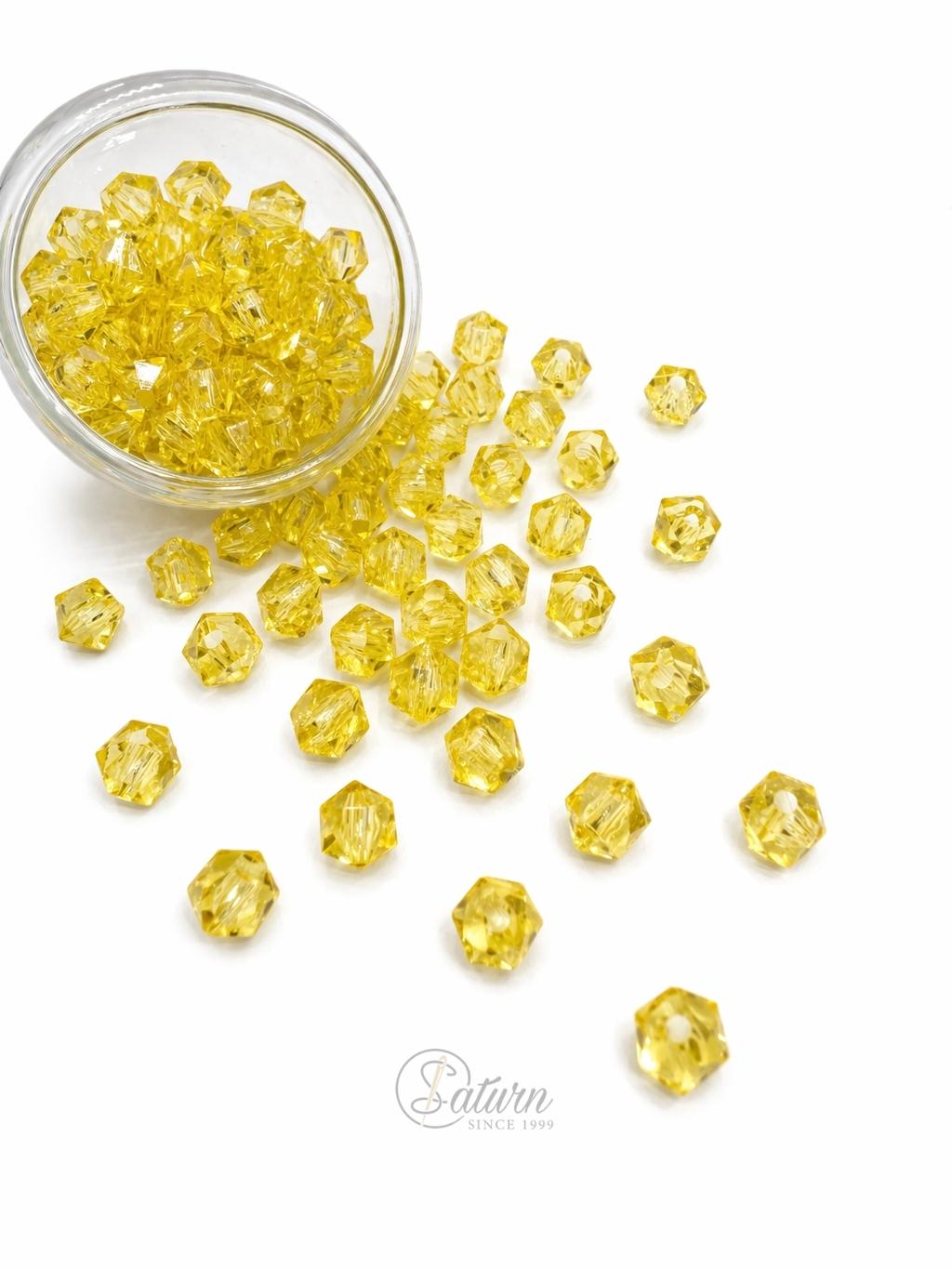 Perle de cusut 10 mm patrate  – margele decorative, 500 g/punga, diverse culori