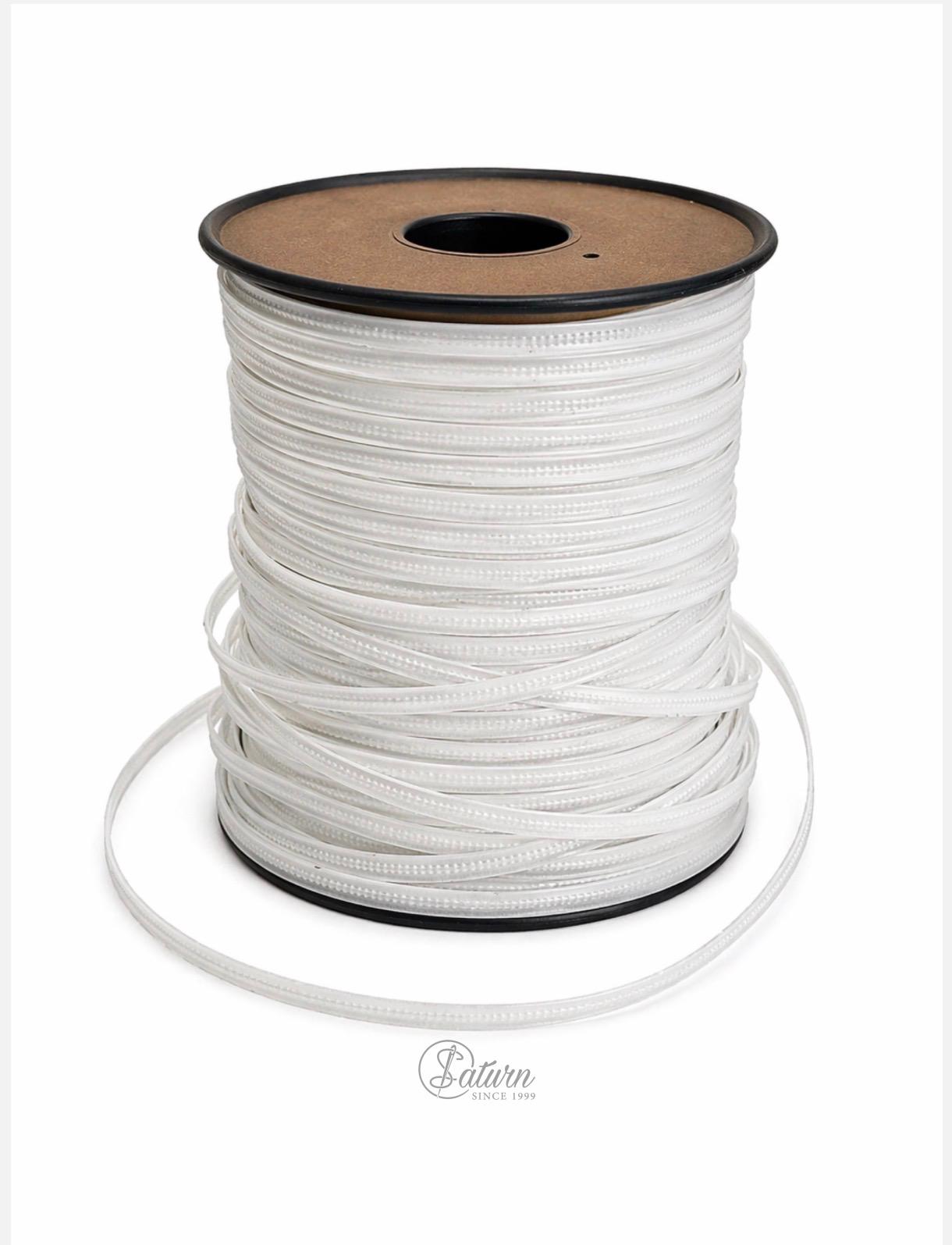 Balene de cusut Albe, 0.3cm,90Metri/rola flexibile – pentru corsete, rochii, genti și palarii | Mercerie