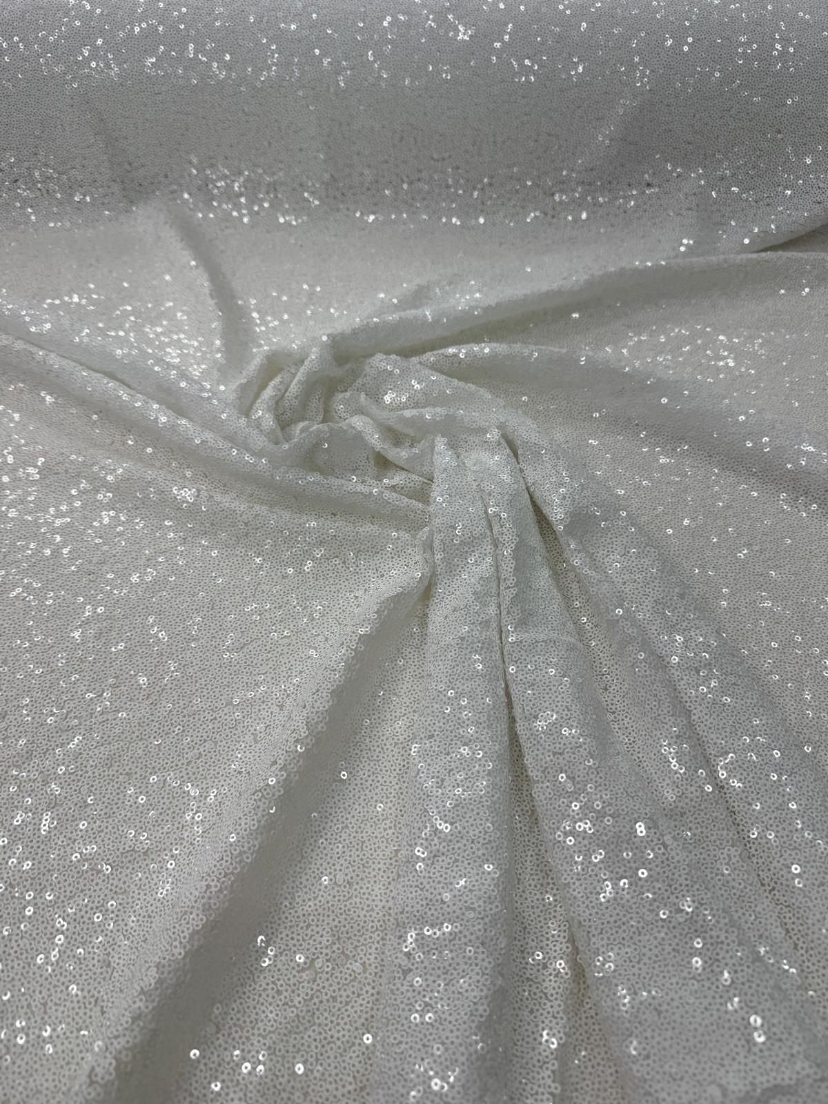 Material Elegant cu Paiete Stralucitoare pentru Rochii Couture 140cm/la metru