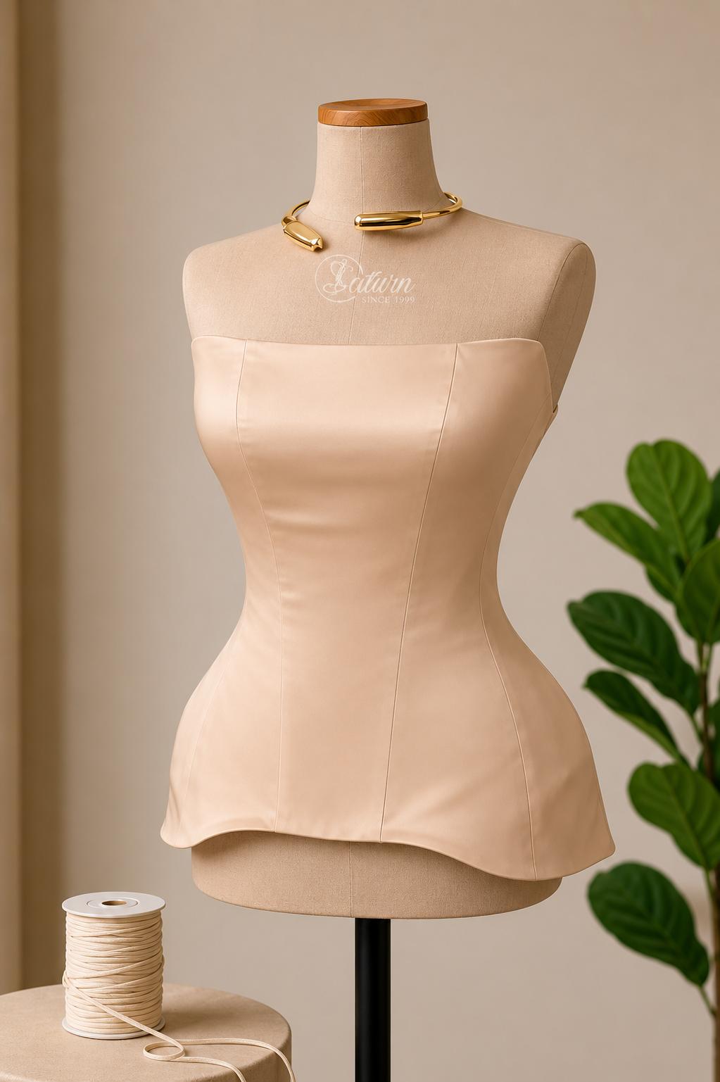 Corset din tafta  pentru rochii si tinute de ocazie M25