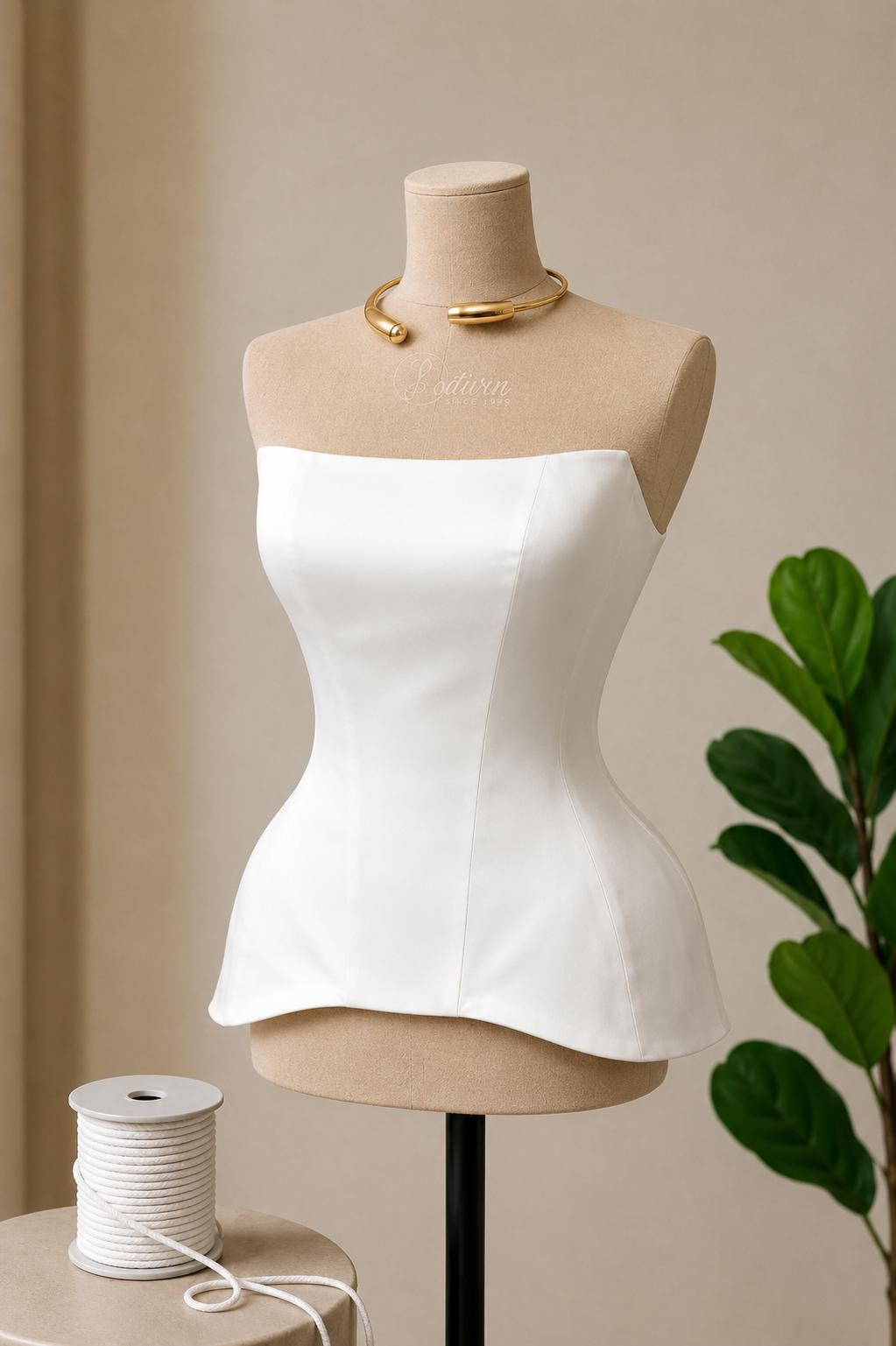 Corset din tafta  pentru rochii si tinute de ocazie M25