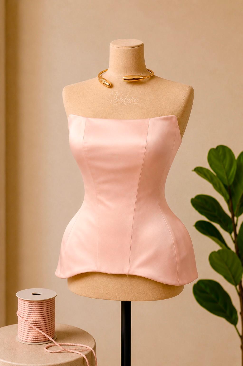 Corset din tafta  pentru rochii si tinute de ocazie M25