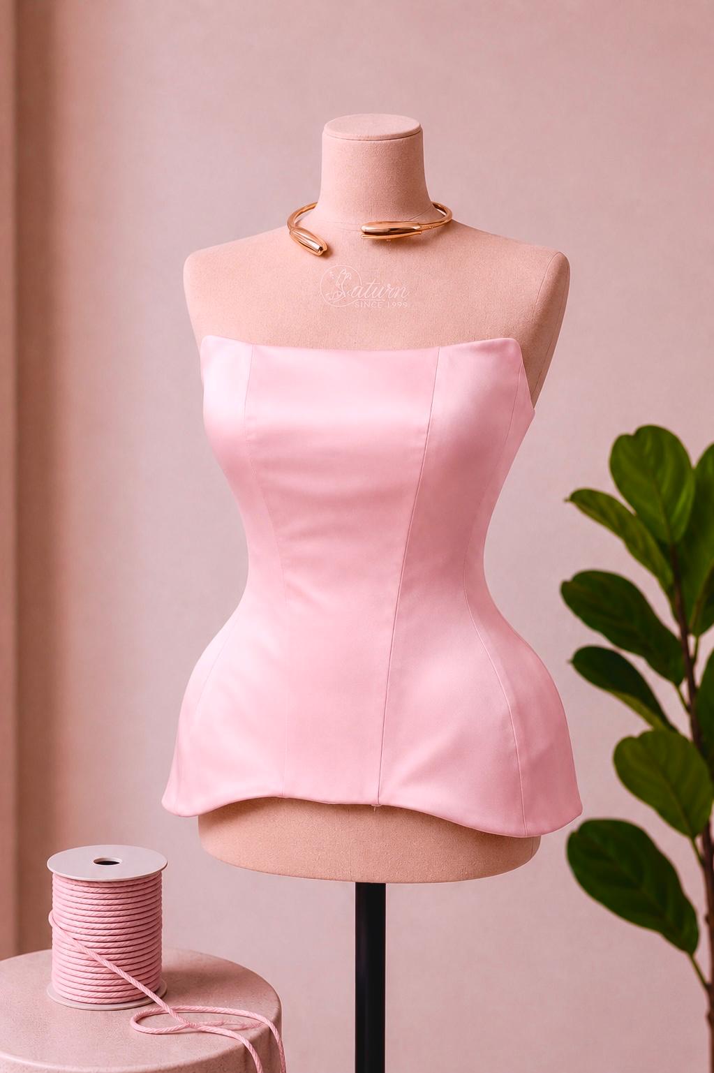 Corset din tafta  pentru rochii si tinute de ocazie M25