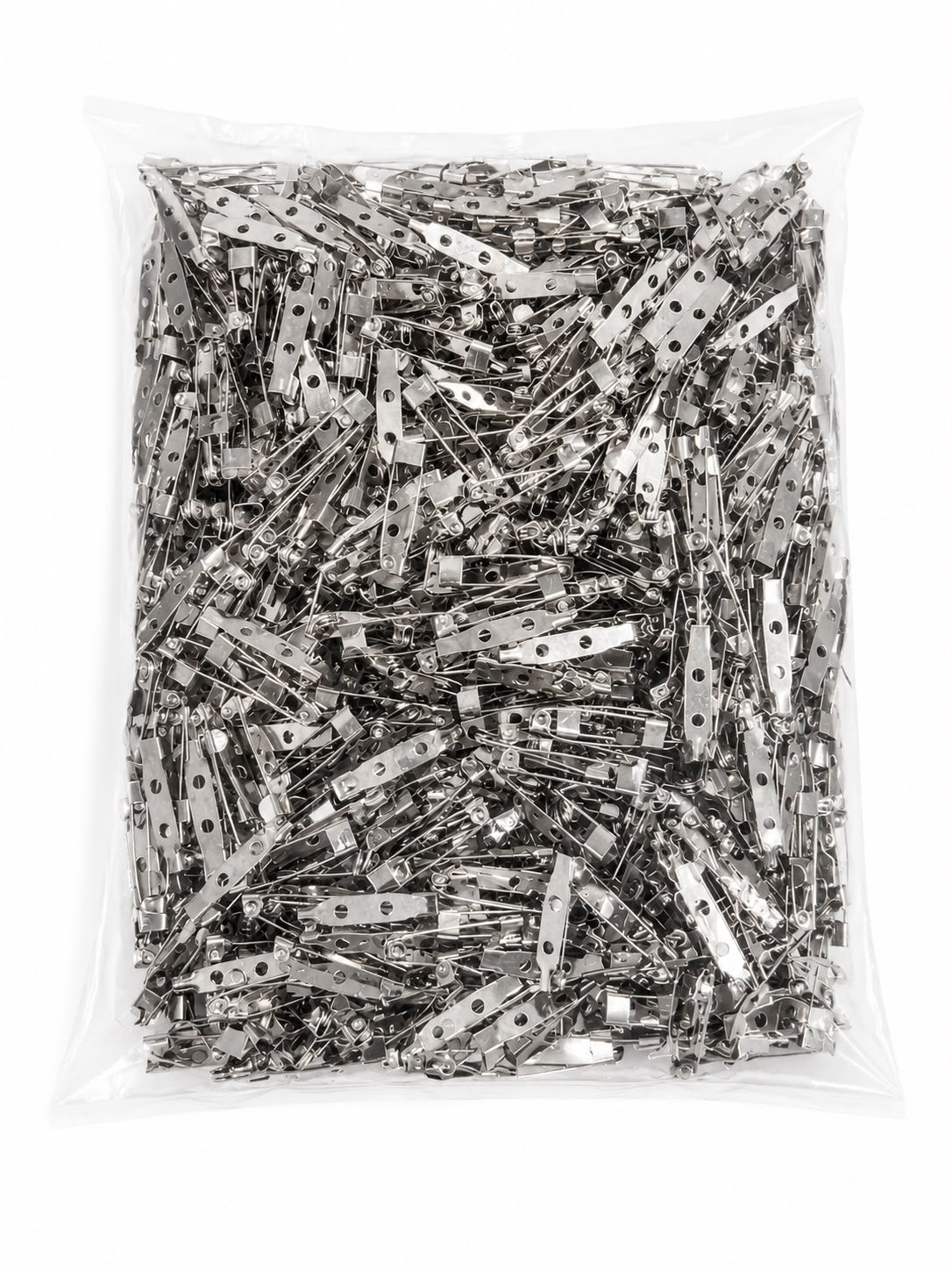 Ace de brosa metalice cu doua orificii – Nickel – 15,20, 25 si 30 mm