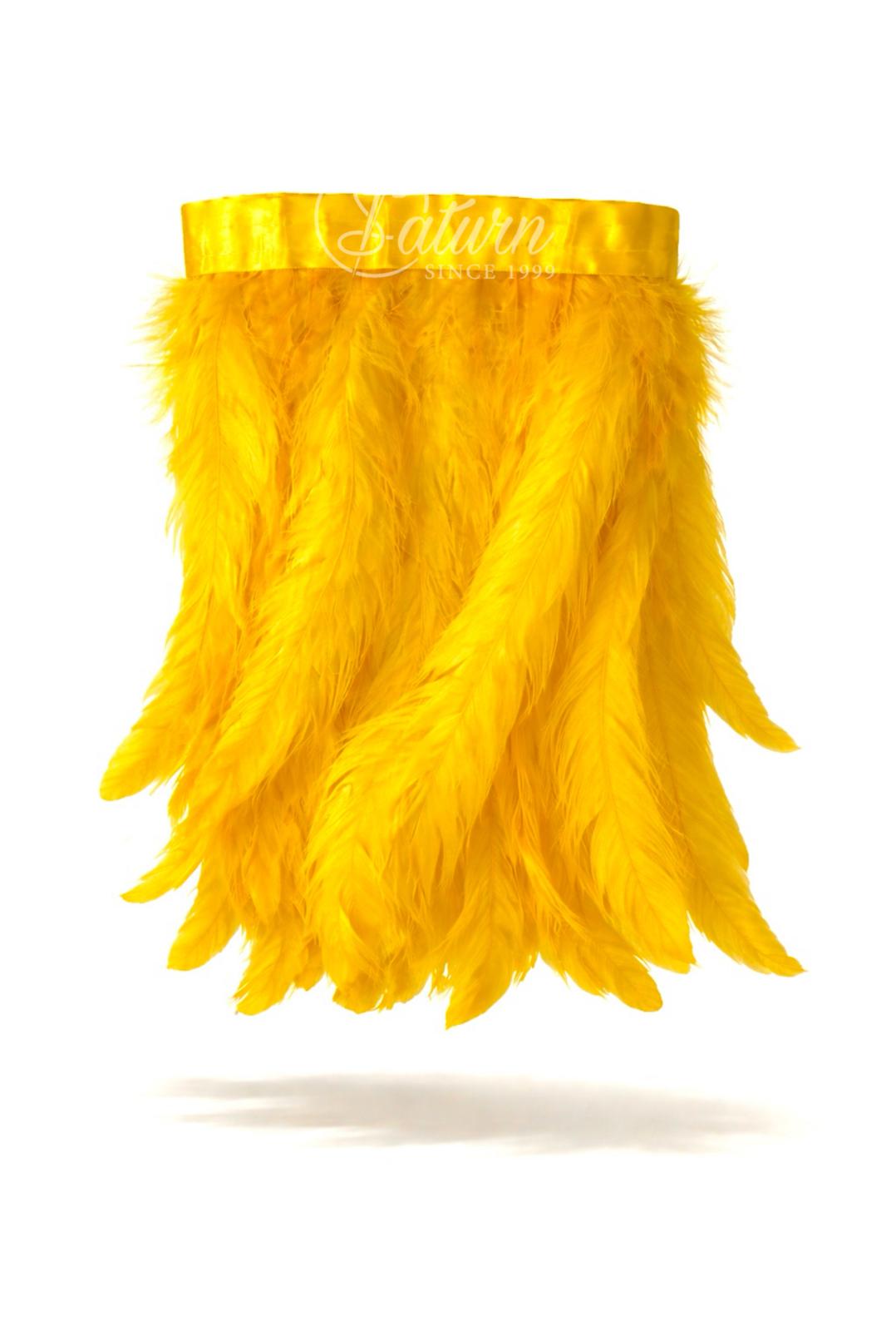 Pene Decorative de Cocos – 2 Metri/Pachet, Lungime 30 cm, Culori Variate