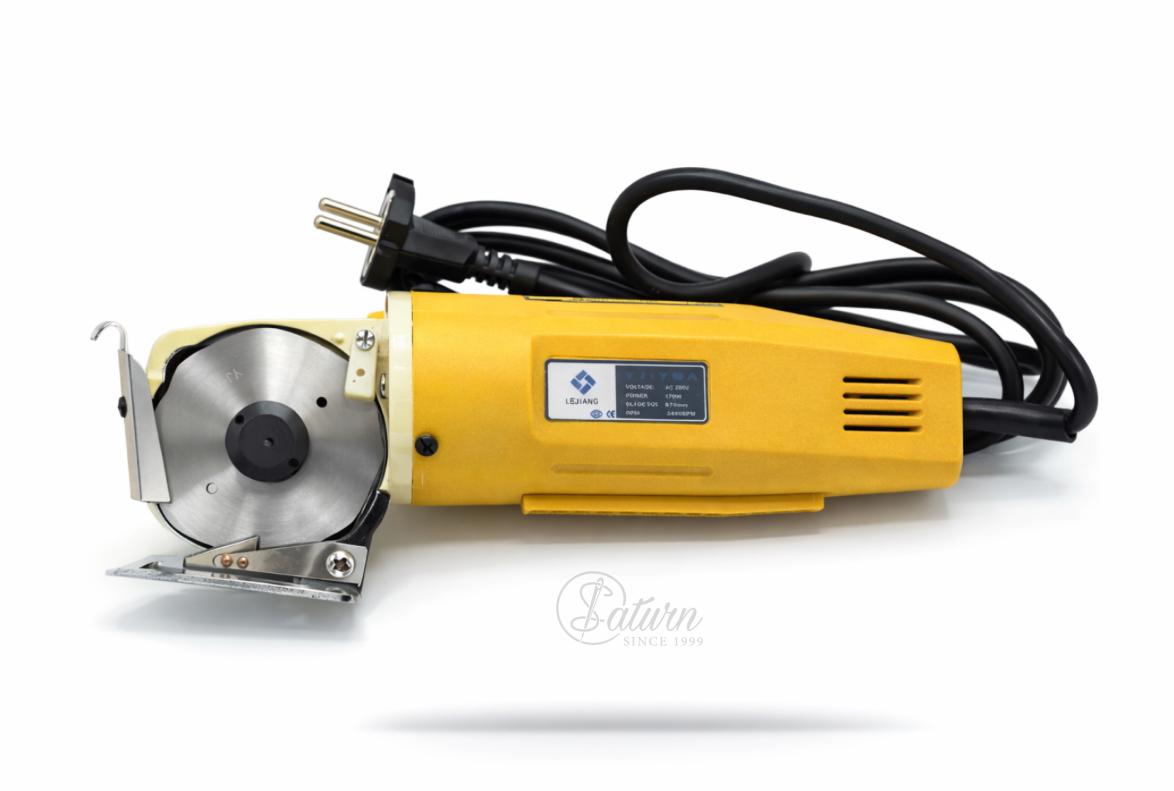 Cutter Rotativ Electric pentru Materiale Textile 70 mm, 170W – Taiere Rapida si Precisa pentru Croitorie