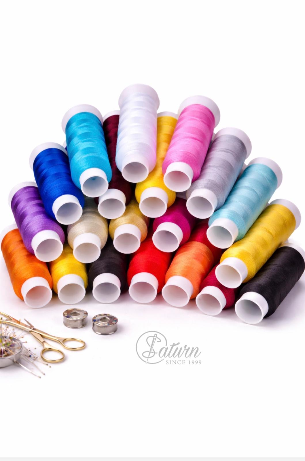 Ata de Brodat Poliester GFT 120D – 4000 Yards/Con, pentru Broderie la Masina