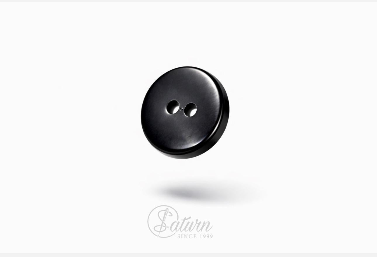 Nasturi Palton Dama Barbati cu Doua Gauri Model 5 – 34.3 mm – Negri – 100 Buc/Pachet