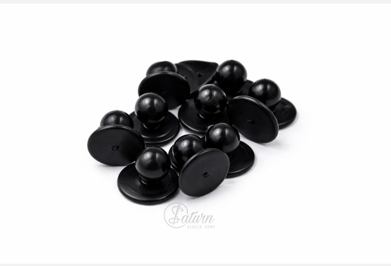 Nasturi pentru imbracaminte bucatar, plastic – 18 mm/ 200 buc/punga