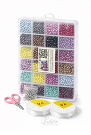 Margele pentru bratari – set creatie bijuterii, multicolor