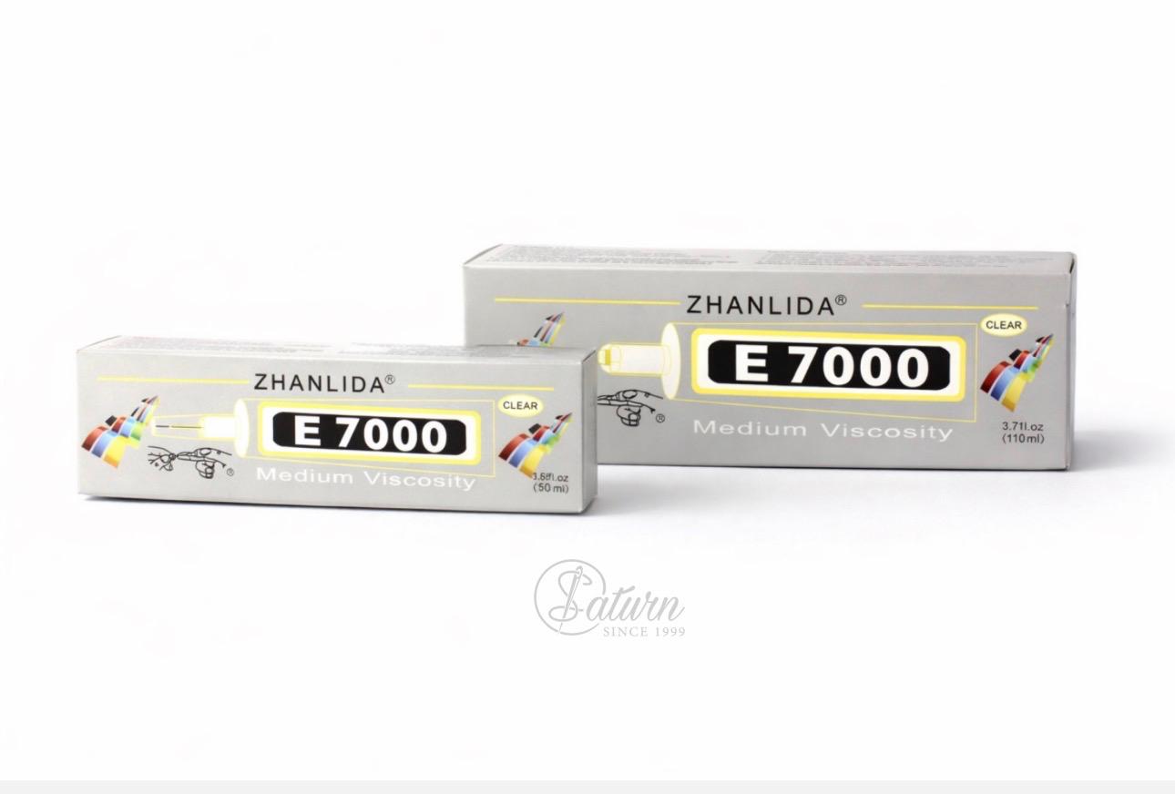 Adeziv Transparent Lichid Zhanlida E-7000 pentru Strasuri si Pietre Decorative