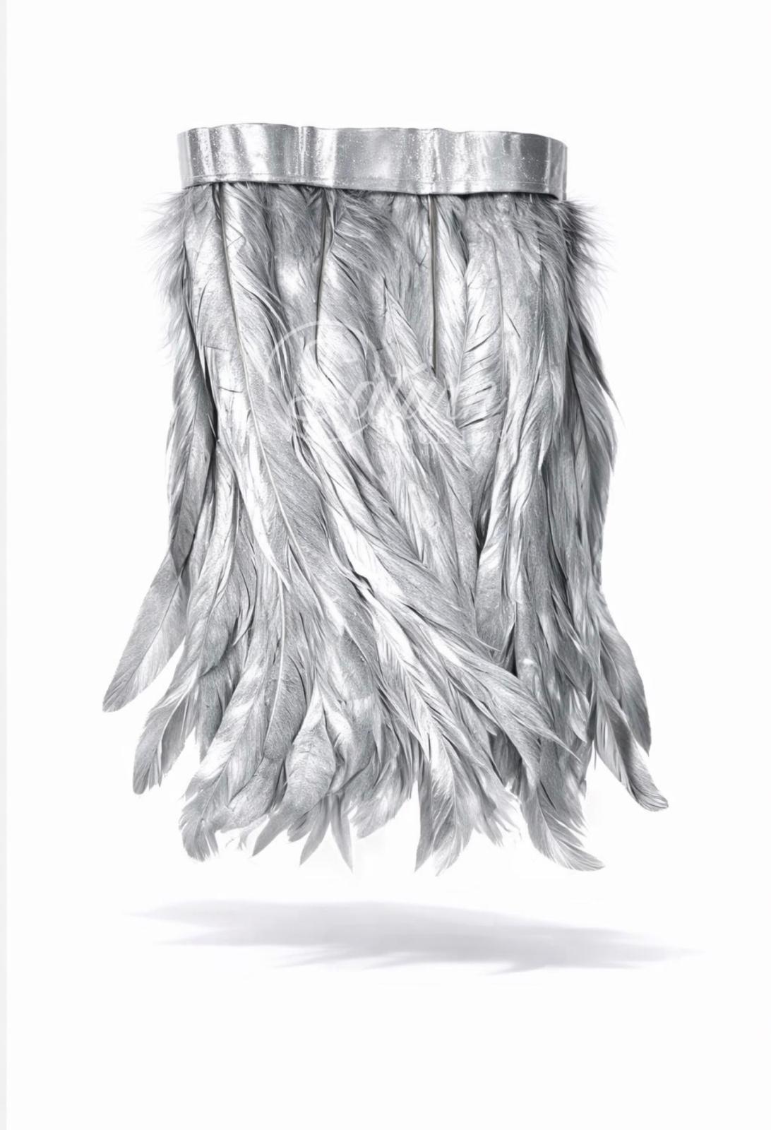 Pene Decorative de Cocos – 2 Metri/Pachet, Lungime 30 cm, Culori Variate