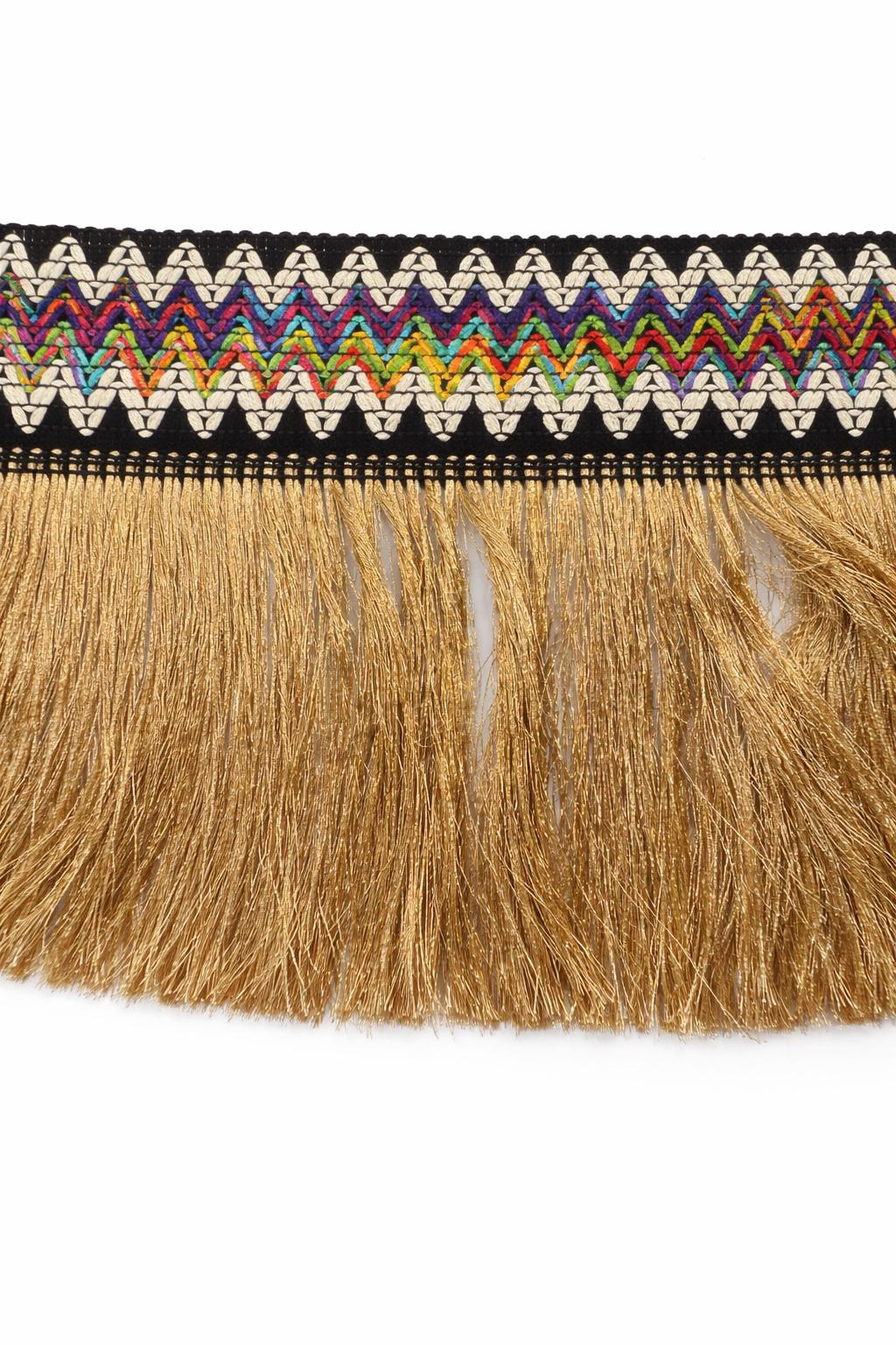 Banda Decorativa cu Franjuri 15 cm –  Culori Diverse