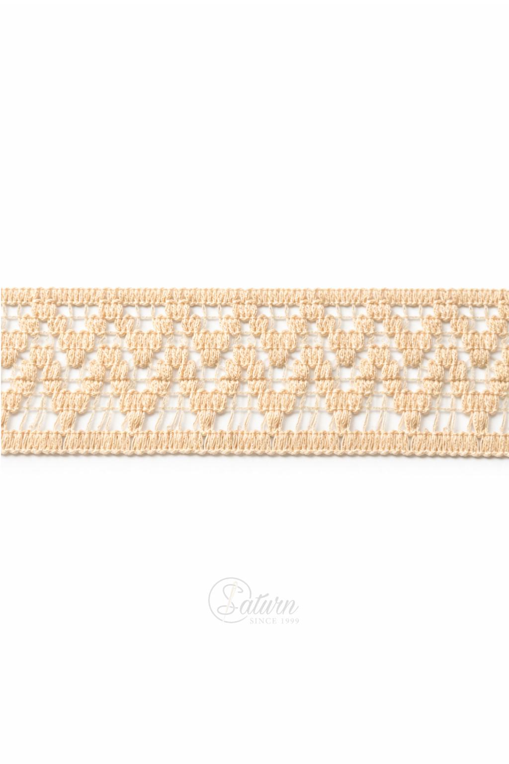 Banda decorativa dantela 4,5 cm pentru articole vestimentare, decoratiuni  sau proiecte handmade