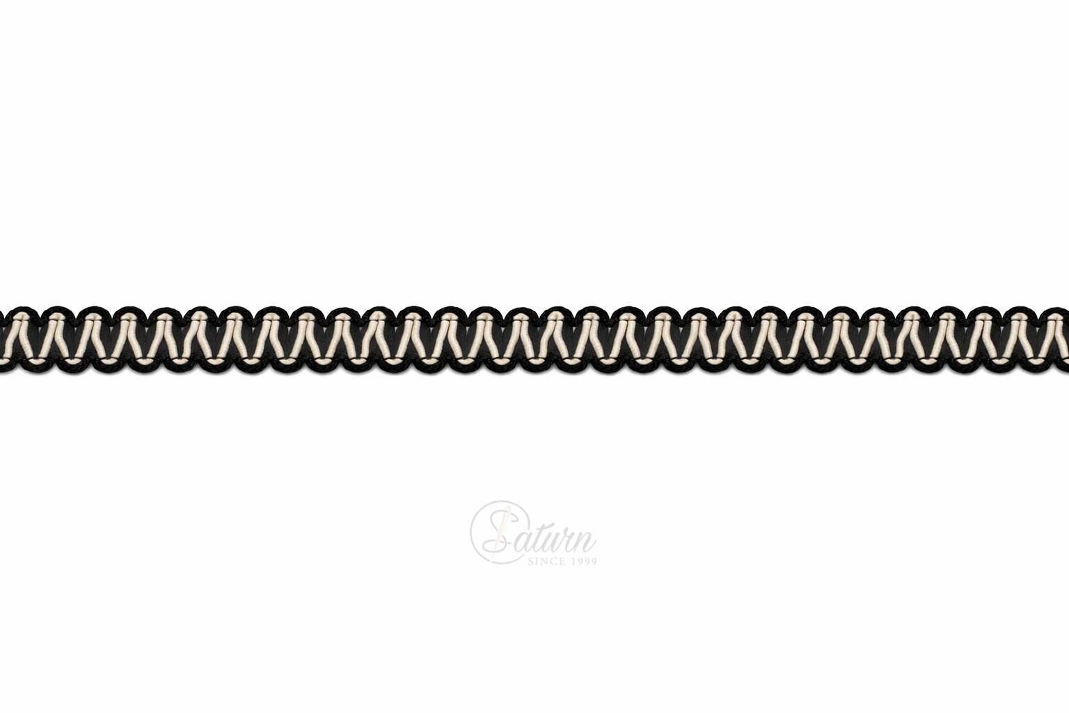 Banda decorativa impletita 1.5 cm – pasmanterie eleganta pentru haine si accesorii